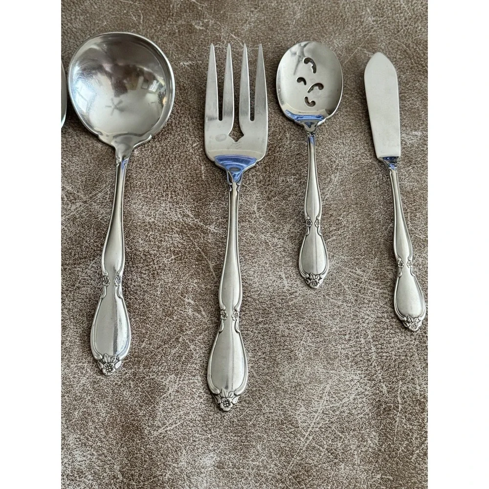 Oneida Community CHATELAINE Hostess‎ Serving  Pieces Betty Crocker Glossy (6)